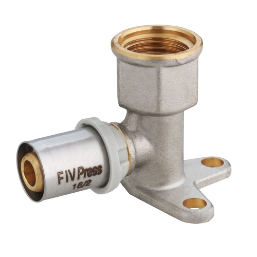 Настенное колено с внутренней резьбой 20x1/2'' - F.I.V.