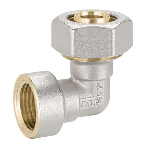 Фитинг угловой 20х1/2 с внутренней резьбой - F.I.V."