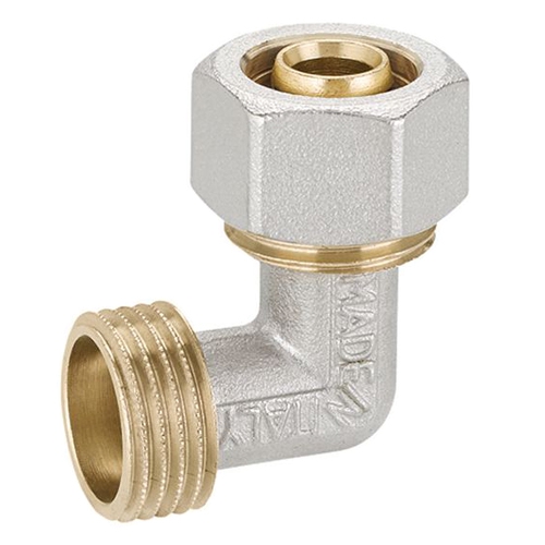 Фитинг угловой 16х1/2 с наружной резьбой - F.I.V."