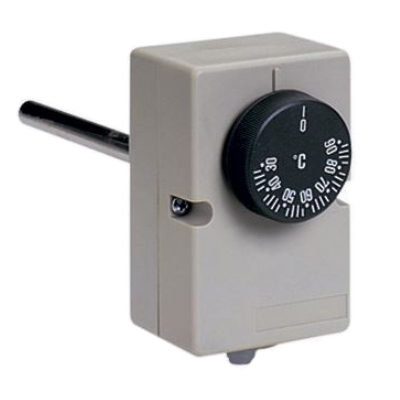 Термостат погружной с гильзой - от + 30 до + 90 ºС - Emmeti