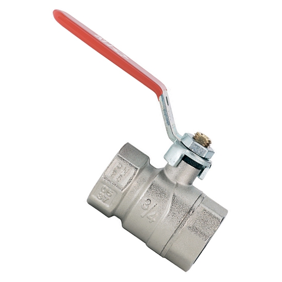 Кран шаровой с внутренней резьбой и ручкой 1 1/2'' - F.I.V.