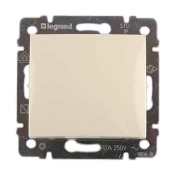 Выключатель одноклавишный - Valena - слоновая кость