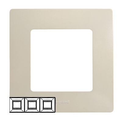 Рамка 3 поста - Niloe/Etika - слоновая кость