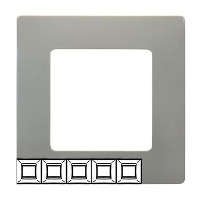 Рамка 5 постов - Niloe/Etika - светлая галька