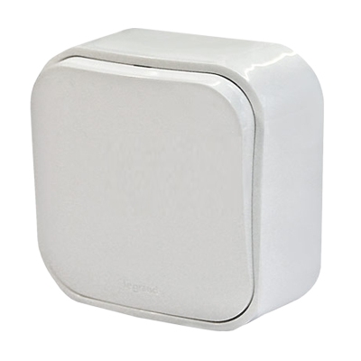 Выключатель одноклавишный - Forix - белый