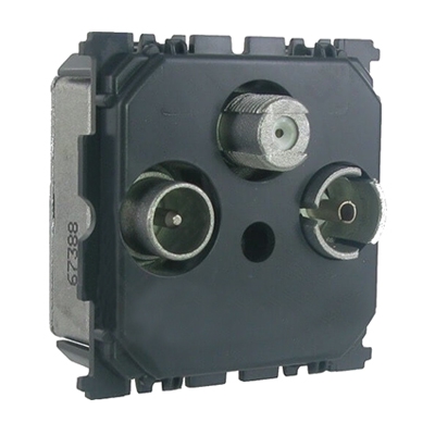 Розетка телевизионная/радио (TV-FM-SAT) - Celiane