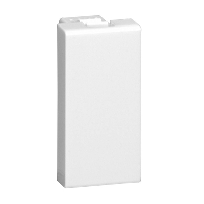 Заглушка - 1 модуль - Mosaic - белый