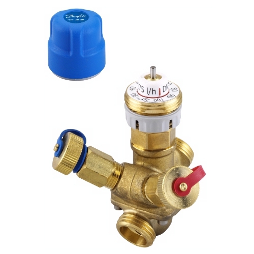 Балансировочный клапан c измерит. ниппелями - AB-QM 50