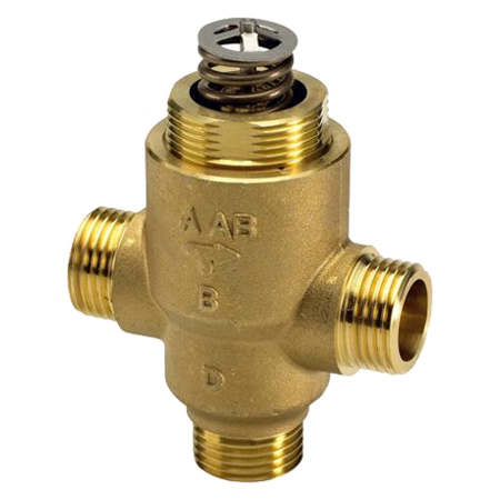 Клапан трехходовой - VZ3 - DN15, Kv-0.63м³/ч