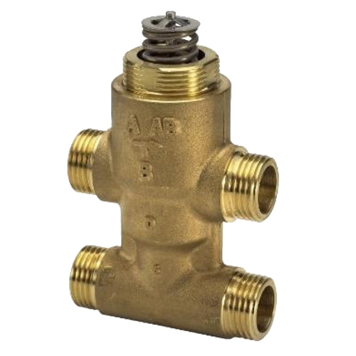 Клапан трехходовой - VZ4 - DN15, Kv-4.0м³/ч