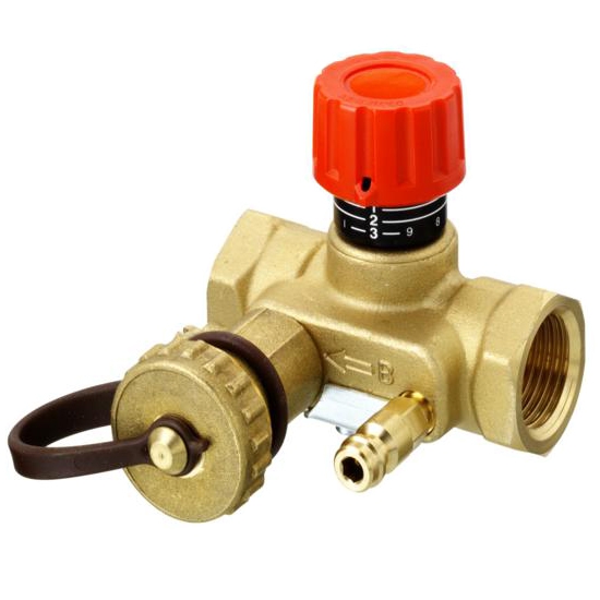 Ручной запорно-измерительный клапан - USV-I 25, kvs - 4.0 м³/ч