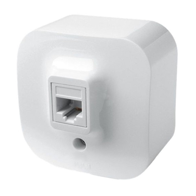 Розетка RJ45 - 5e UTP - Forix - белый