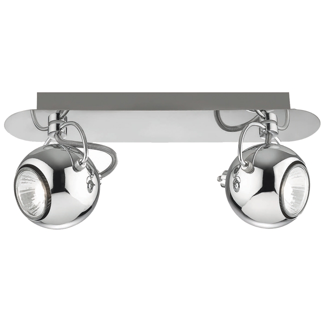 Бра - Ideal Lux Lunare AP2 Cromo