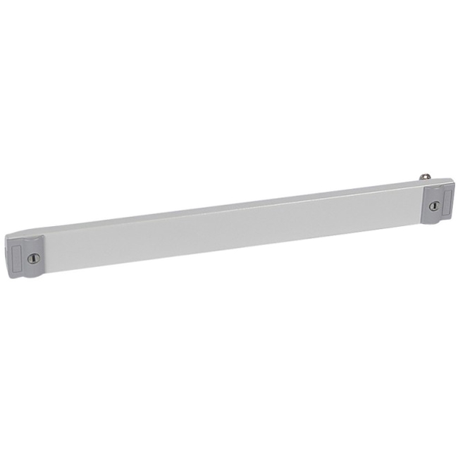 Сплошная лицевая панель металлическая XL³ 400 - высота 50 мм