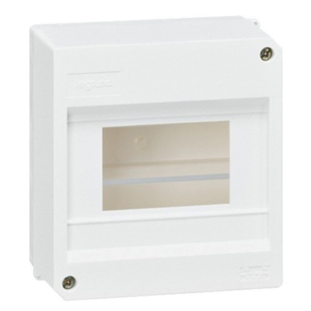 Щиток накладной 6 модулей - Mini S - белый