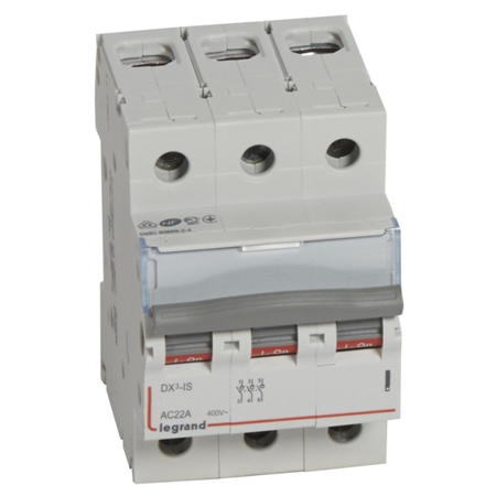 Выключатель - разъединитель - DX³-IS 3P, 125A