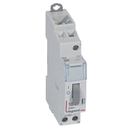 Импульсное реле - 1P, 16А, 1 Н.О., 1 модуль, 12 В