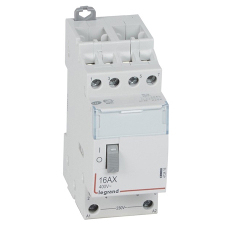 Импульсное реле - 4P, 16А, 4 Н.О., 2 модуля, 230 В