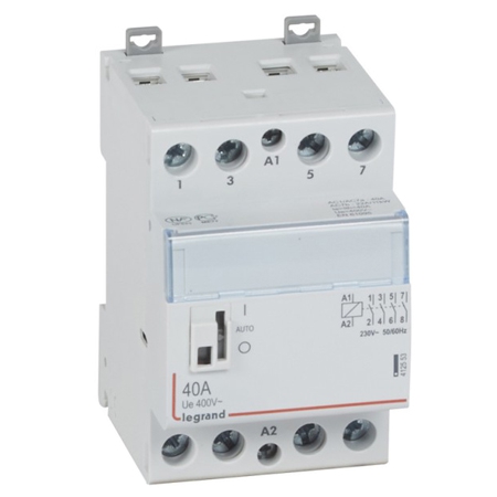 Контактор - CX³ 4P, 40А, 4Н.О.