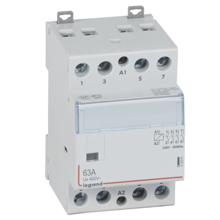 Контактор - CX³ 4P, 63A, 4Н.О.