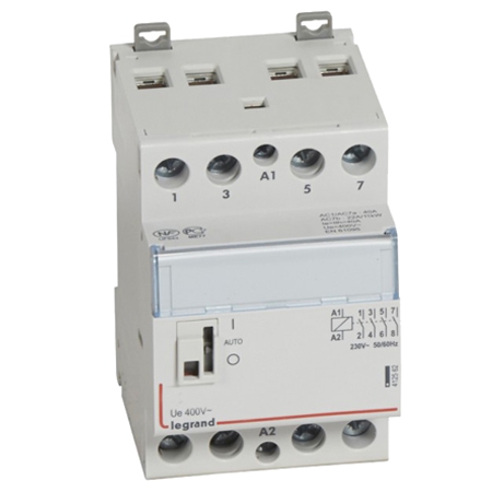 Малошумный контактор - CX³ 4P, 63A, 4Н.О.