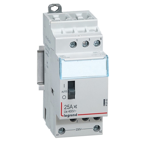 Малошумый контактор - CX? 3P, 25A, 3Н.О.