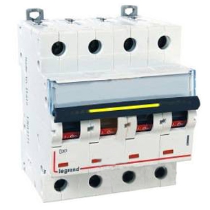 Автоматический выключатель - DX³ 4P, D63A