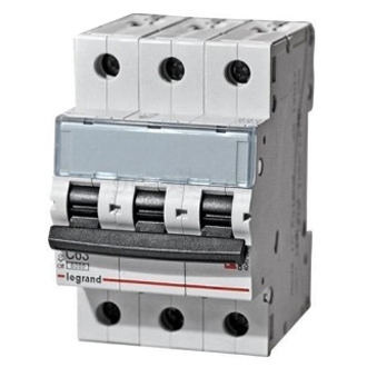 Автоматический выключатель - TX3 6000 3P, C63A