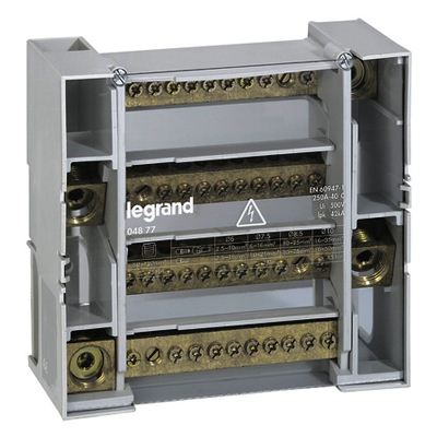 Модульный распределительный блок - 12 подключений 250A