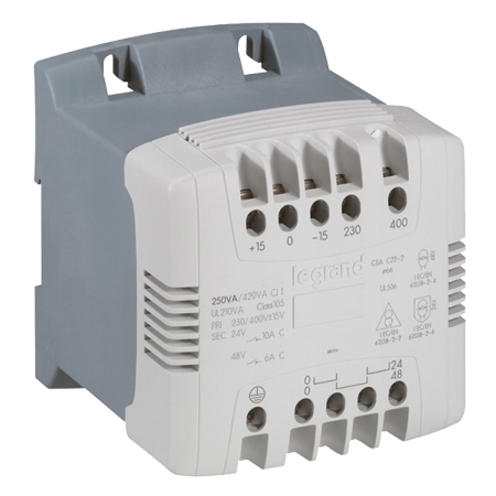 Трансформатор управления и сигнализации - 230 - 400/24 - 48В 250ВА