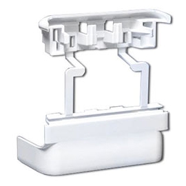 Отвод плоский для односекционных кабель-каналов DLP шириной 105