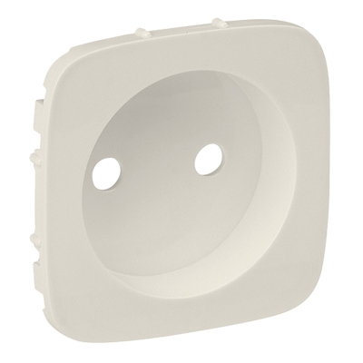 Лицевая панель для розетки 2К - Valena Allure - слоновая кость