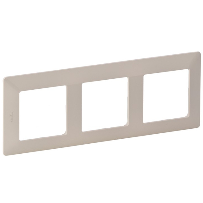 Рамка 3 поста - Valena Life - слоновая кость