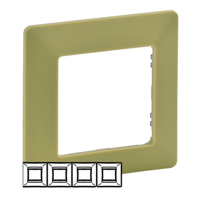 Рамка 4 поста - Valena Life - лайм