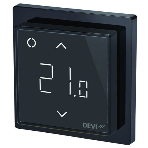 Терморегулятор интеллектуальный с WI-FI - DEVIreg Smart - Black