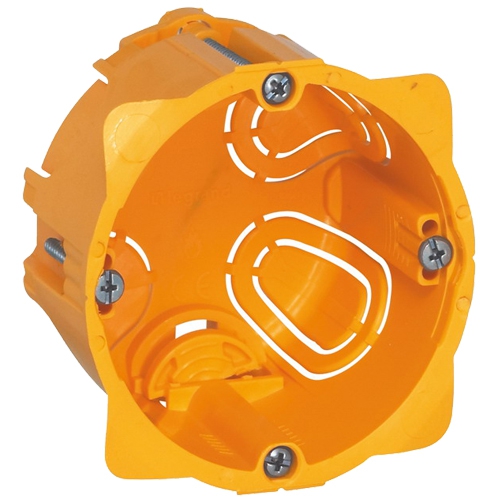 Монтажная коробка - 1 пост - Batibox - глубина 50 мм