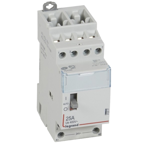 Контактор - CX³ 4P, 25A, 4Н.О. - 2 модуля