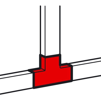 Т-образный отвод - для мини-каналов DLP-S 20x12