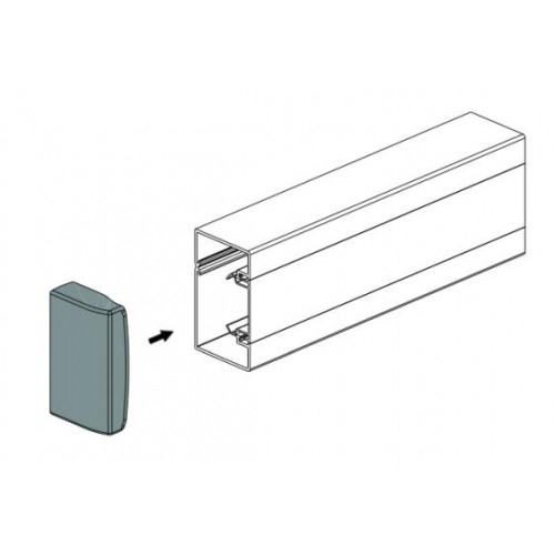 Торцевая заглушка - для мини-каналов DLP-S 40x40