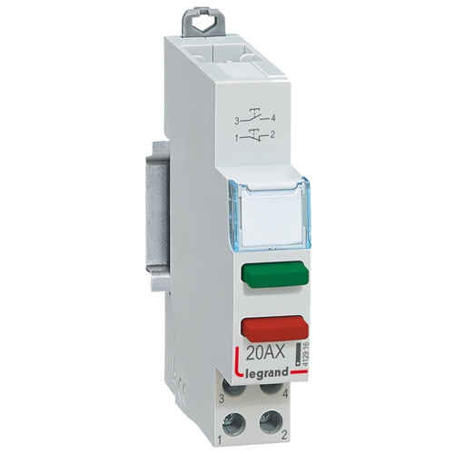 Выключатель кнопочный - НО контакт + НЗ контакт