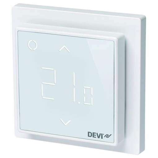 Терморегулятор интеллектуальный с WIFI - DEVIreg Smart - Polar White