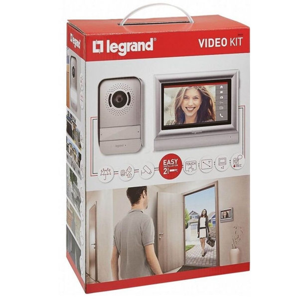 Комплект видеодомофона сенсорного 10'' - Legrand