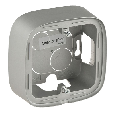 Коробка для накладного монтажа - Valena Allure - алюминий