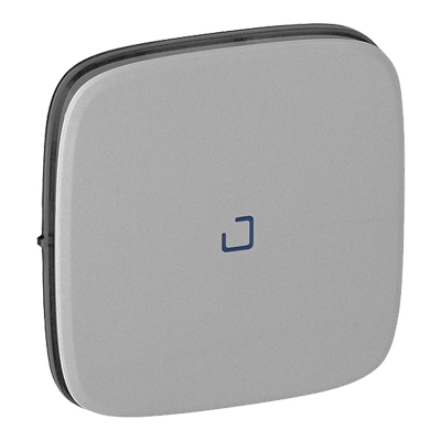 Лицевая панель с подсветкой/индикацией - Valena Allure - алюминий