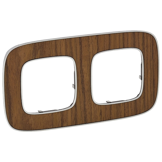 Рамка 2 поста - Valena Allure - орех