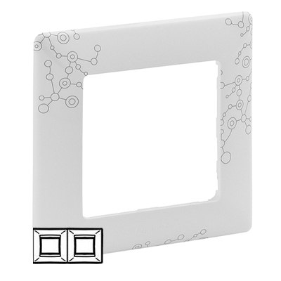 Рамка 2 поста - Valena Life - эл грей