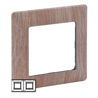 Рамка 2 поста - Valena Life - светлое дерево