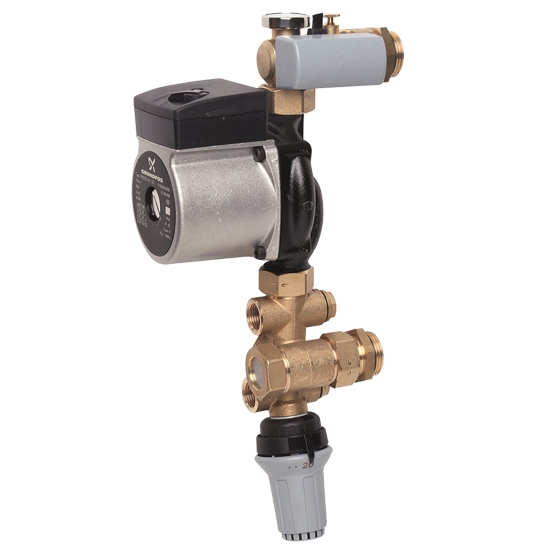 Смесительный узел с 3-х скоростным насосом UPS 15-40 - FHM-C5