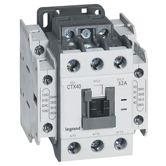 Контактор - CTX³ 40 3P, 32A 2Н.О+2Н.З