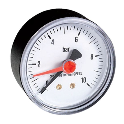 Манометр для редукторов 1/4" 10 бар диаметр 50 мм - Emmeti